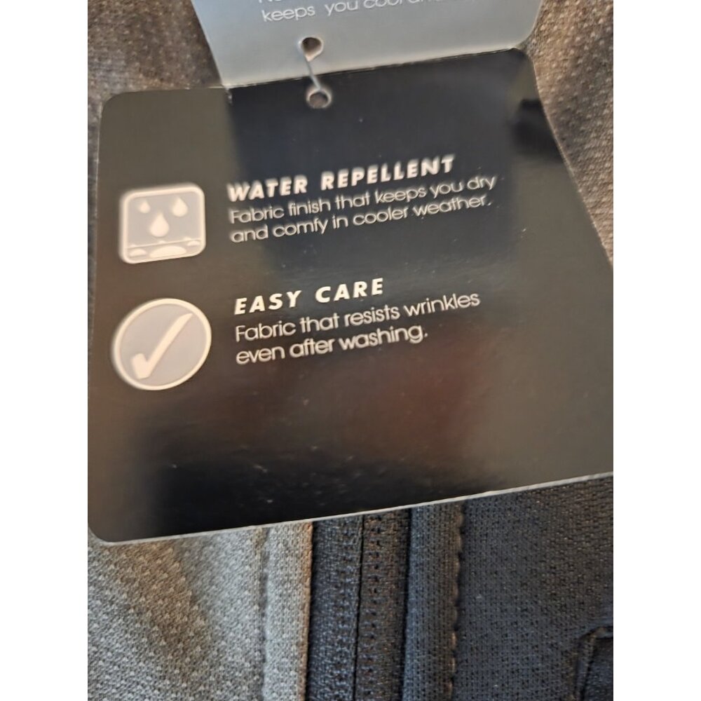 Great Northwest Performance Gray Full Zip Vest Jacket Water Repellant L NWT - Picture 5 of 9